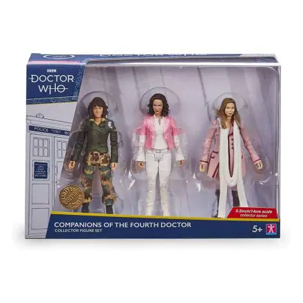 Doctor Who Companions of the Fourth Doctors akciófigura csomag 14 cm termékfotó
