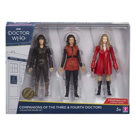 Doctor Who Companions of the Third & Fourth Doctors akciófigura csomag 14 cm termékfotó