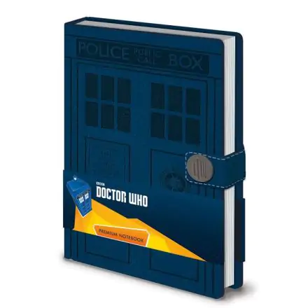 Doctor Who Tardis prémium jegyzetfüzet A5 termékfotója