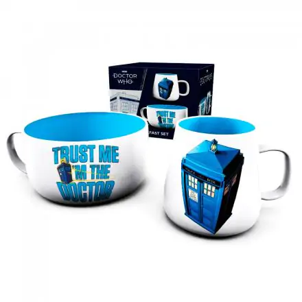 Doctor Who Tardis reggeliző szett termékfotó