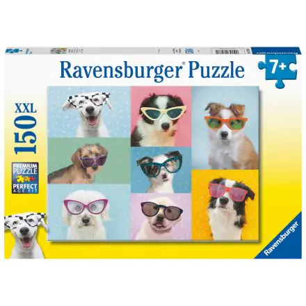 Dogs with glasses XXL puzzle 150db-os termékfotó