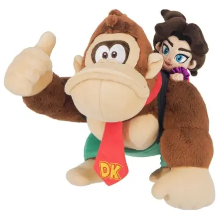 Donkey Kong Bananza Donkey Kong & Pauline plüss figura 23 cm termékfotó