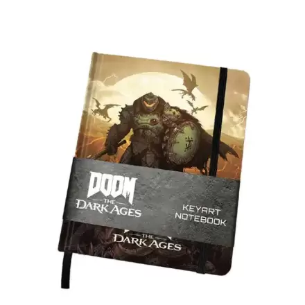 Doom The Dark Ages Keyart A5  jegyzetfüzet termékfotó