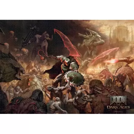 Doom The Dark Ages Slayer's Rag puzzle (1000 darab) termékfotó