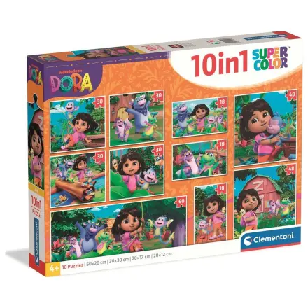 Dora The Explorer puzzle 10 In 1 termékfotó