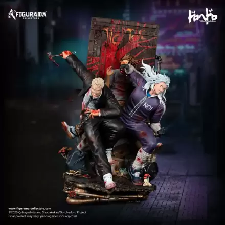 Dorohedoro Elite FigumiZ Elite 1/8 Shin & Noi Elite dioráma szobor figura 39 cm termékfotó