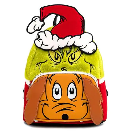 Dr. Seuss The Grinch és Max táska hátizsák 27cm termékfotó