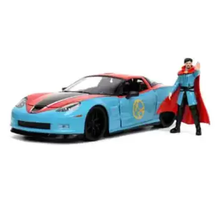 Dr. Strange Diecast Model 1/24 Dr. Strange & Chevy Corvette termékfotó