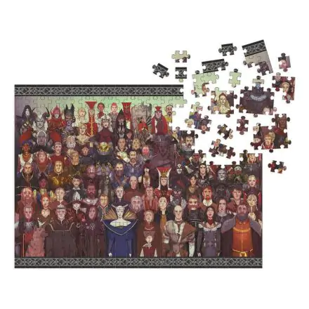 Dragon Age Cast of Thousands puzzle (1000 darab) termékfotója