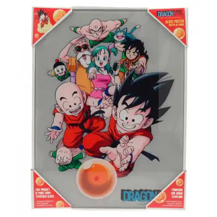 Dragon Ball characters üveg poszter termékfotó