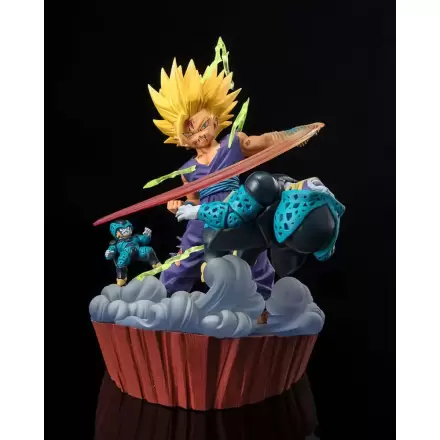 Dragon Ball FiguartsZERO Extra Battle Marshall Super Saiyan 2 Son Gohan -Anger Exploding Into Power- PVC szobor figura 20 cm termékfotója