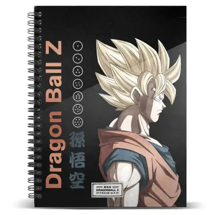 Dragon Ball Kakarot A5 jegyzetfüzet termékfotó