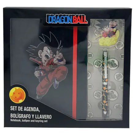 Dragon Ball keményfedeles füzet és toll csomag + kulcstartó termékfotója
