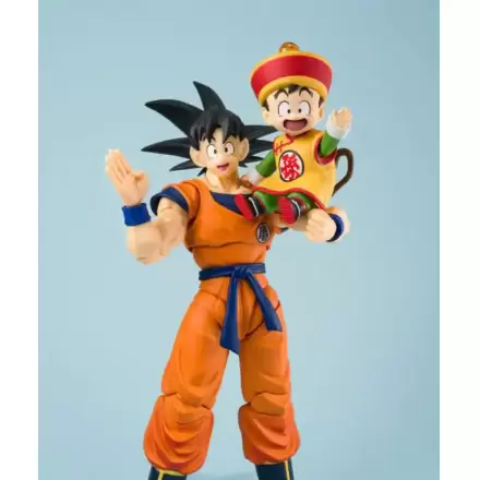 Dragon Ball S.H.Figuarts akciófigura Son Goku & Son Gohan Kid & Kintoun 14 cm & 6 cm termékfotó