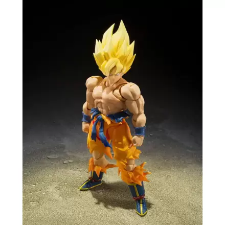 Dragon Ball S.H. Figuarts akciófigura Super Saiyan Son Goku Legendary Super Saiyan (Best Selection) 15 cm termékfotója