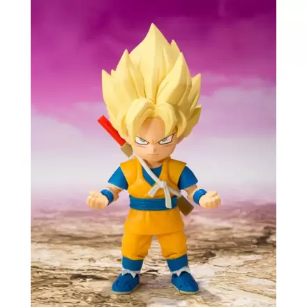 Dragon Ball S.H.Figuarts akciófigura Super Saiyan Son Goku (mini) Daima 8 cm termékfotója