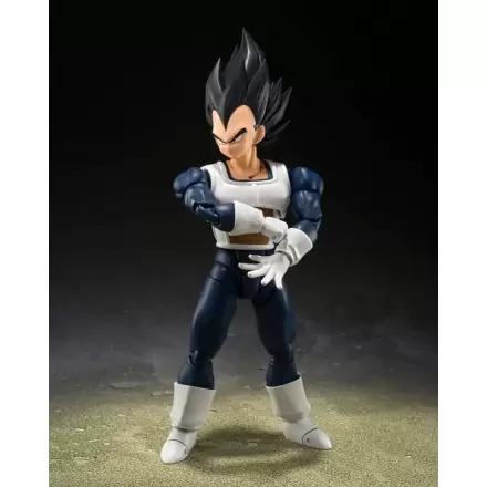 Dragon Ball S.H. Figuarts akciófigura Vegeta Old Battle Clothes 14 cm termékfotója