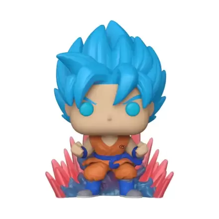 Dragon Ball Super Funko POP! Animation Vinyl figura SSGSS Goku (Kaio-Ken Times Twenty)(GW) 9 cm termékfotója