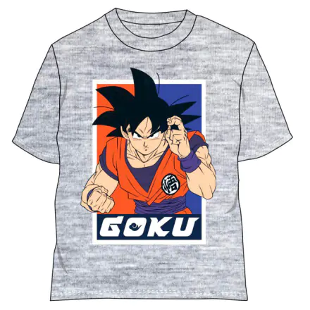 Dragon Ball Super Goku szürke gyerek póló termékfotója