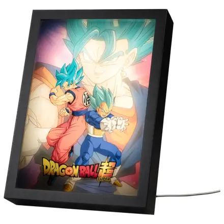 Dragon Ball Super keretezett LED poszter termékfotó