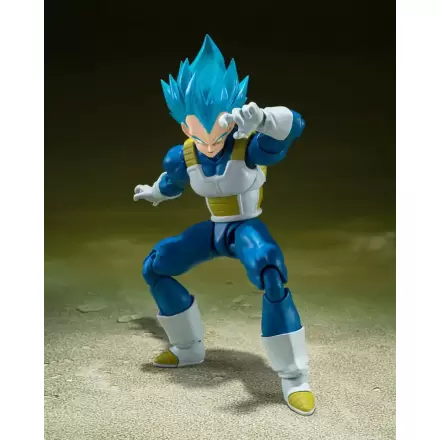 Dragon Ball Super S.H. Figuarts akciófigura Super Saiyan God Super Saiyan Vegeta -Unwavering Saiyan Pride- 14 cm termékfotója