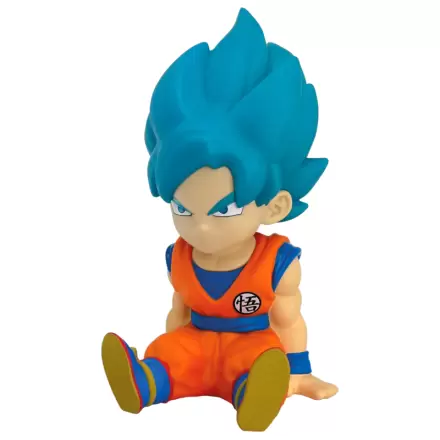 Dragon Ball Super Son Goku Super Saiyan Blue Money box figure 15cm termékfotója