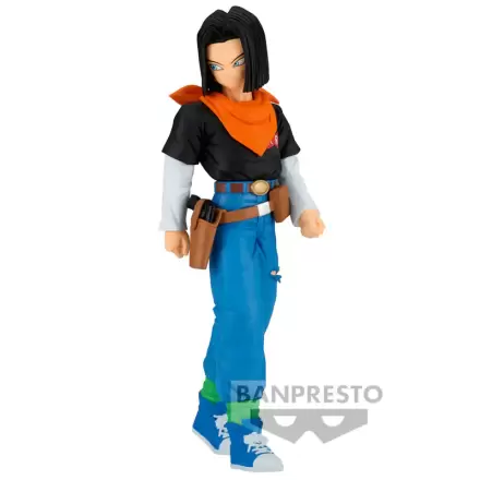 Dragon Ball Z Android 17 Solid Edge Work figura 17cm termékfotója