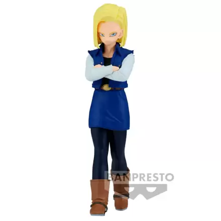 Dragon Ball Z Android 18 Solid Edge Work figura 17cm termékfotója