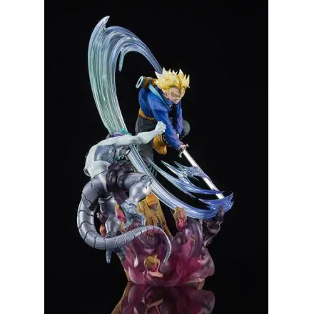 Dragon Ball Z FiguartsZERO (Extra Battle) Super Saiyan Trunks The second Super Saiyan PVC szobor figura 28 cm termékfotó