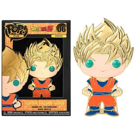 Dragon Ball Z Goku Big Enamel POP kitűző 10cm termékfotó