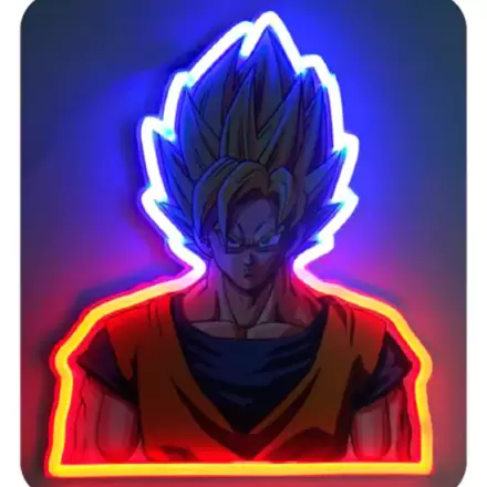 Dragon Ball Z Goku neon fali lámpa termékfotója