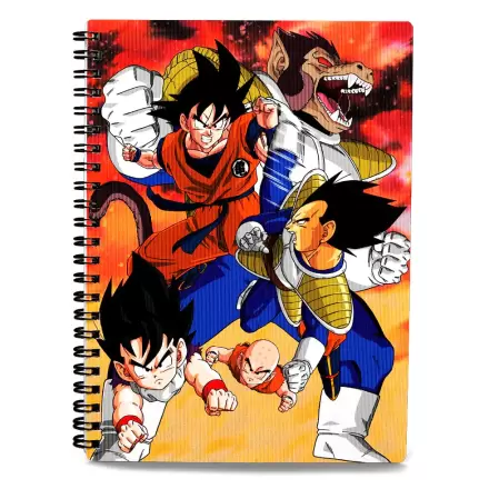 Dragon Ball Z Goku vs Vegeta A2 jegyzetfüzet termékfotója