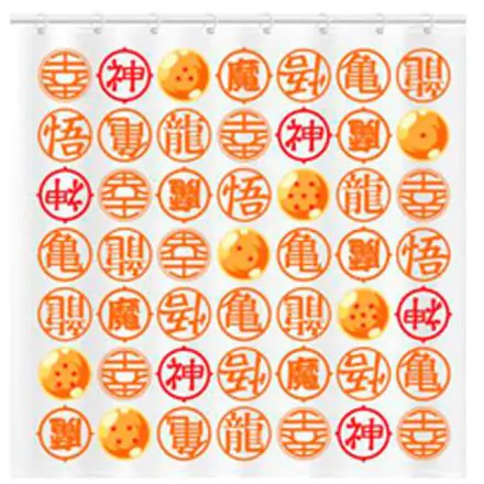 Dragon Ball Z Master Kanji zuhanyfüggöny termékfotó