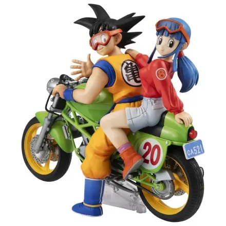 Dragon Ball Z Son Goku & Chichi szobor figura Desktop Real McCoy 15cm termékfotó