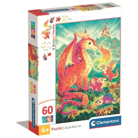 Dragon Family 60 db-os puzzle Clementoni termékfotó
