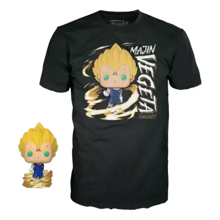 Funko POP figura és póló csomag Dragonball Z Majin Vegeta (GW) termékfotója