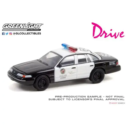Drive (2011) Diecast Model 1/64 1992 Ford Crown Victoria Police Interceptor LAPD termékfotó