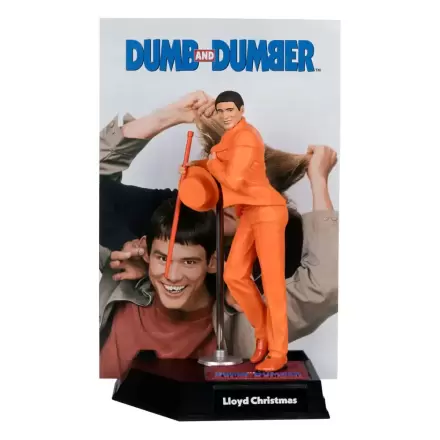 Dumb and Dumber Movie Maniacs Lloyd Christmas (Gold Label) PVC szobor figura 15 cm termékfotója