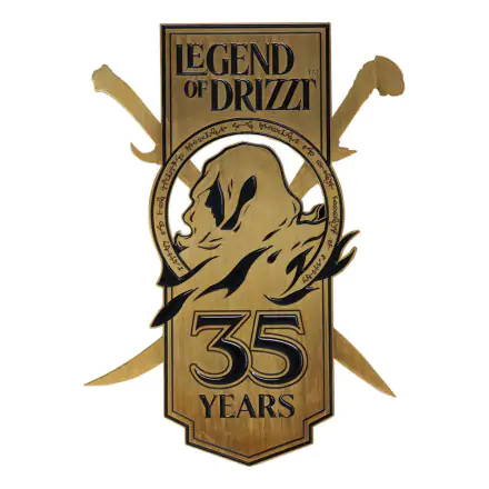 Dungeons & Dragons  35th Ammiversary Legend of Drizzt fém kártya Limitált kiadás termékfotója