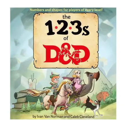 Dungeons & Dragons Book The 123s of D&D angol nyelvű termékfotó