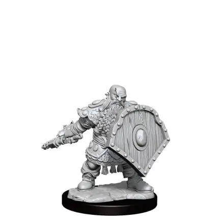 Dungeons & Dragons Frameworks Miniature modell készlet Dwarf Fighter Male termékfotó