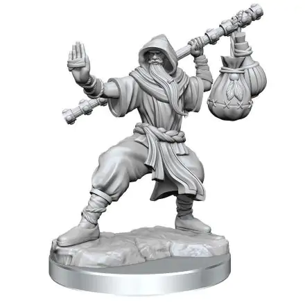 Dungeons & Dragons Frameworks Miniature modell készlet Human Monk Male termékfotó