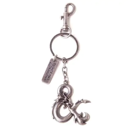 Dungeons & Dragons Logós fém kulcstartó termékfotó