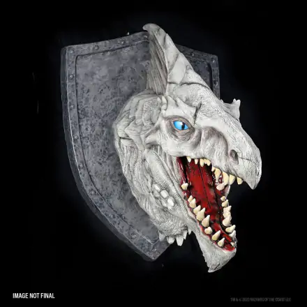 Dungeons & Dragons replikas of the Realms 3D Wall Art White Dragon Trophy fali plakett termékfotó