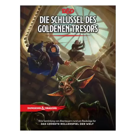 Dungeons & Dragons RPG Adventure Die Schlüssel des Goldenen Tresors német nyelvű termékfotója