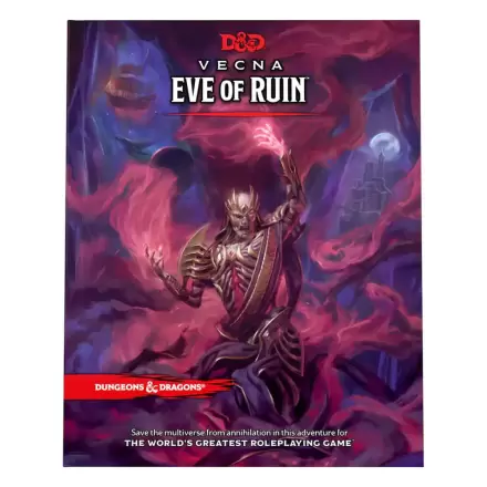 Dungeons & Dragons RPG Adventure Vecna: Eve of Ruin angol nyelvű termékfotója
