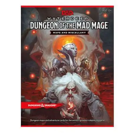 Dungeons & Dragons RPG Waterdeep: Dungeon of the Mad Mage - Maps & Miscellany angol nyelvű termékfotója