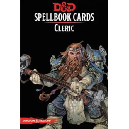Dungeons & Dragons Spellbook Cards: Cleric angol nyelvű termékfotó