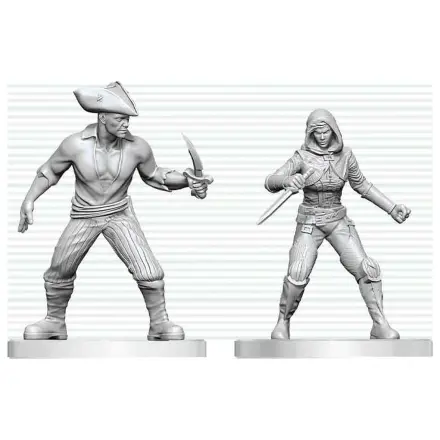 Dungeons & Dragons Nolzur's Marvelous Miniatures Unpainted Miniature Bandit & Pirate 14 cm termékfotó