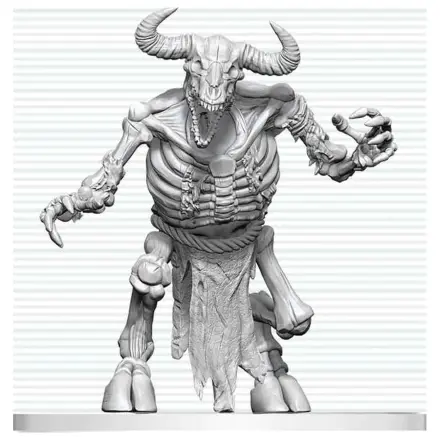 Dungeons & Dragons Nolzur's Marvelous Miniatures Unpainted Miniature Minotaur Skeleton 17 cm termékfotó